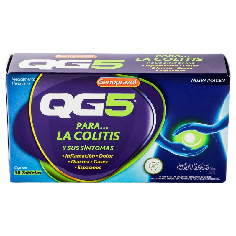 Qg5 30 Tabletas Suplemento Alimenticio 9277