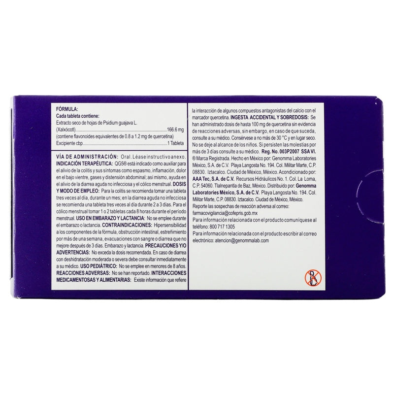 Qg5 30 Tabletas Suplemento Alimenticio 9277