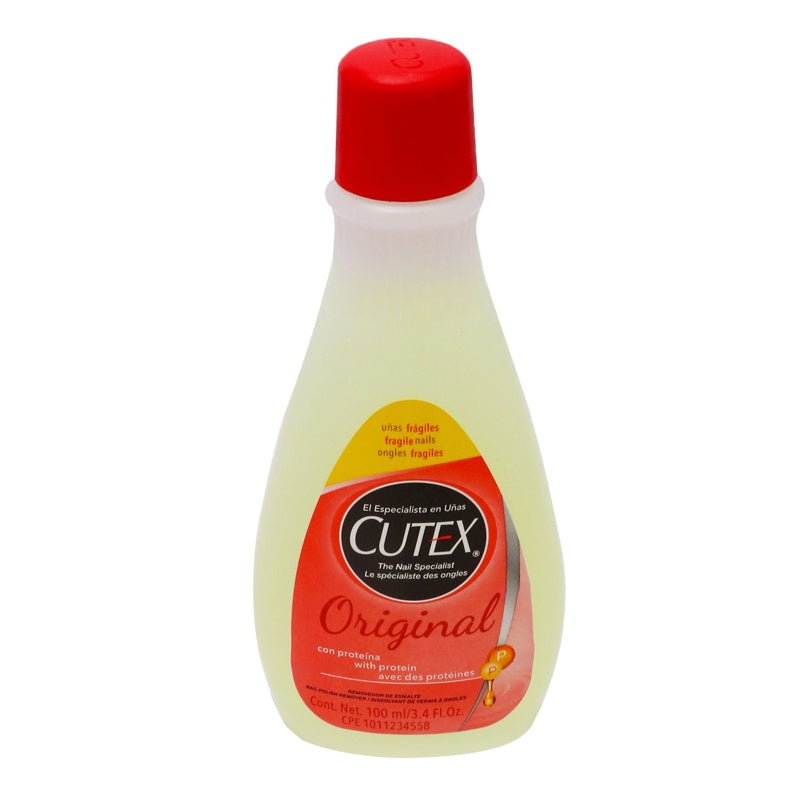 Quita Esmalte Cutex Original Gel 100M perfil 3