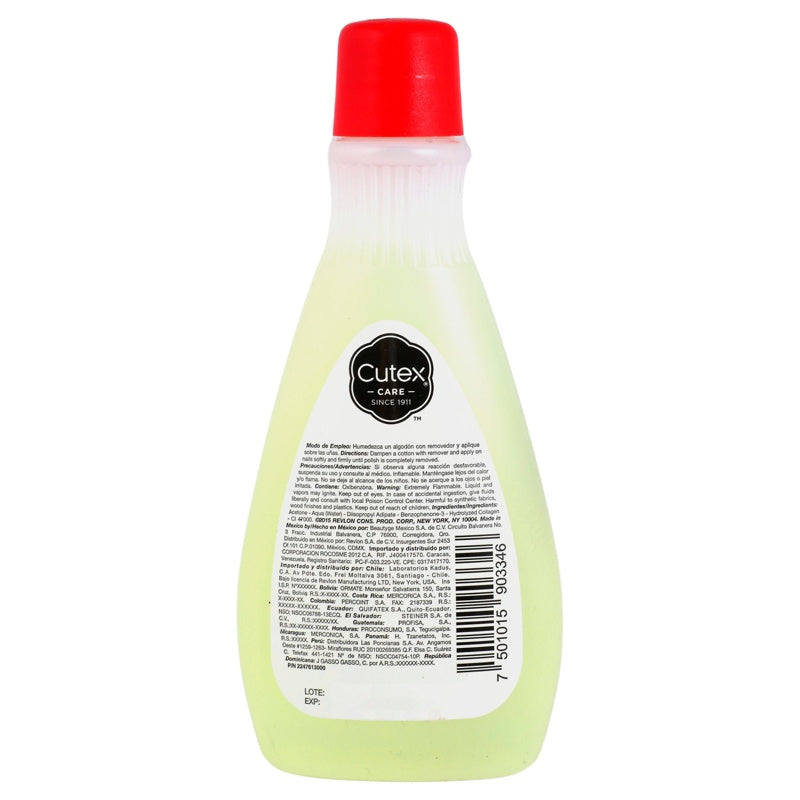 Quita Esmalte Cutex Original Gel 100M perfil 5