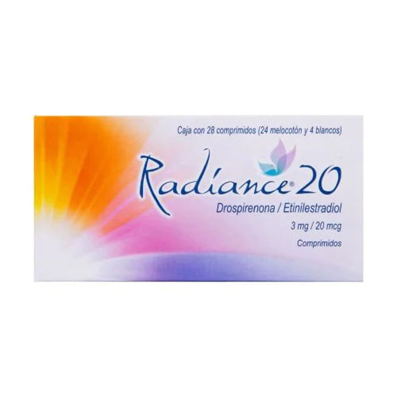 Radiance 3 / 20 Mcg Con 28 Comprimidos