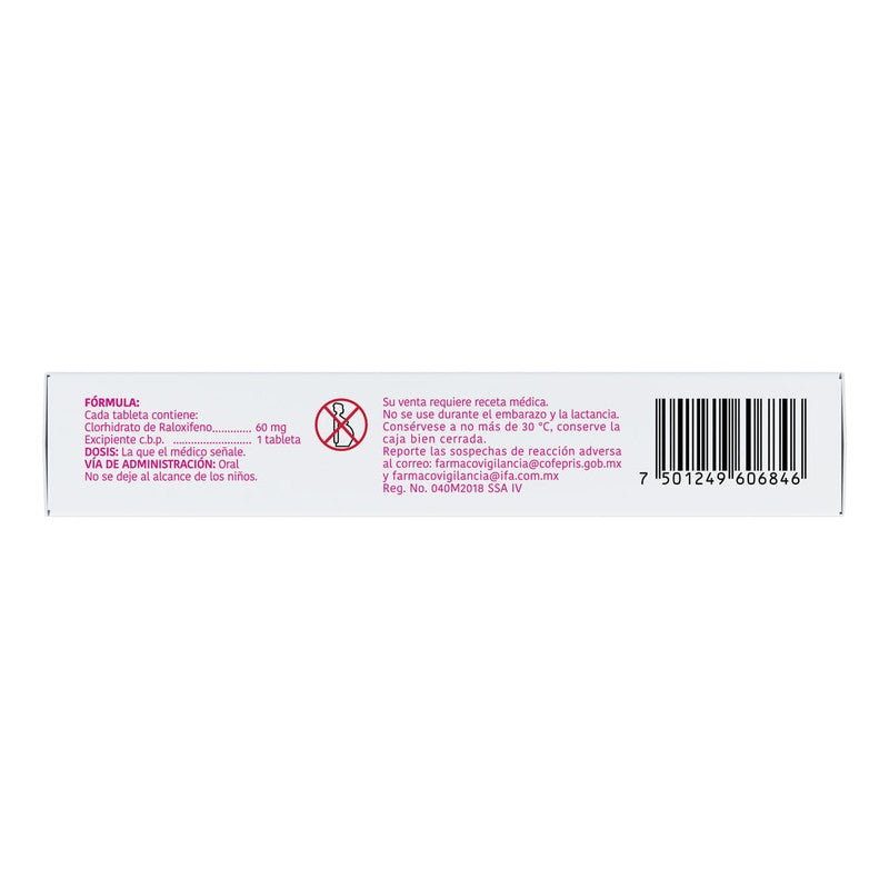 Raloxifeno 60 Mg Con 28 Tabletas Alvisver 7502009746338 4