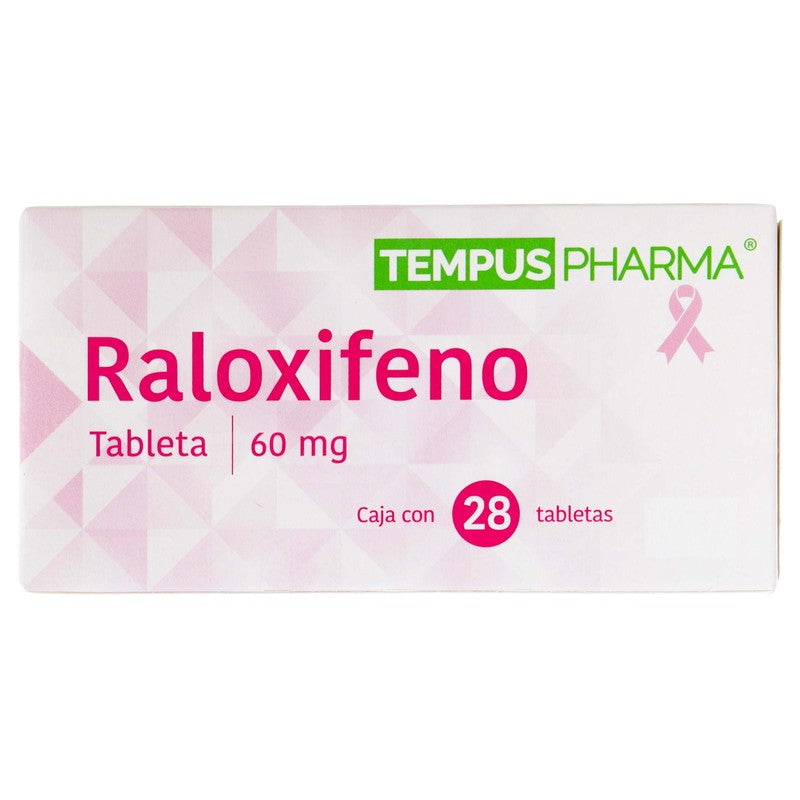 Raloxifeno 60 Mg Con 28 Tabletas Tempuspharma 7501249606846 7
