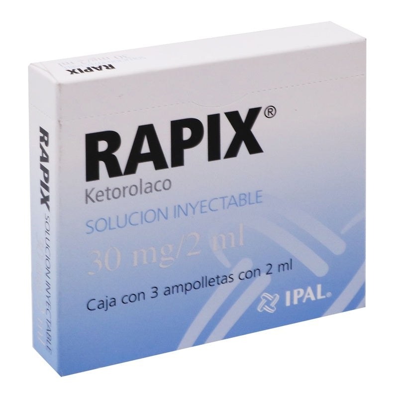 Rapix 30 Mg / 2 Ml 2 Ml 3 Ampolletas 7501314703814 perfil 4