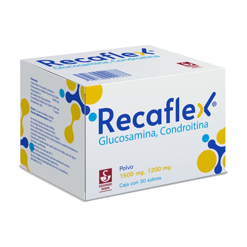 Recaflex 1500 Mg  1200 Mg 30 Sobres 7501300421777 10