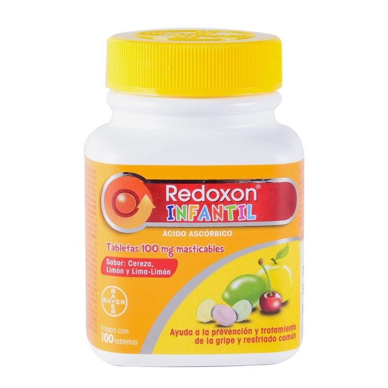 Redoxon Infantil 100 Mg Con 100 Tabletas