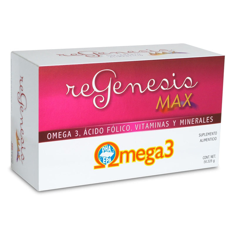 Regenesis Max 60 Capsulas Suplemento Alimenticio