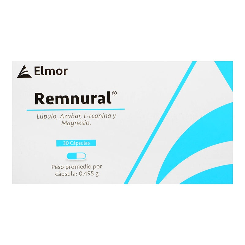 Remnural 0.495 Gr 30 Capsulas Suplemento Alimenticio
