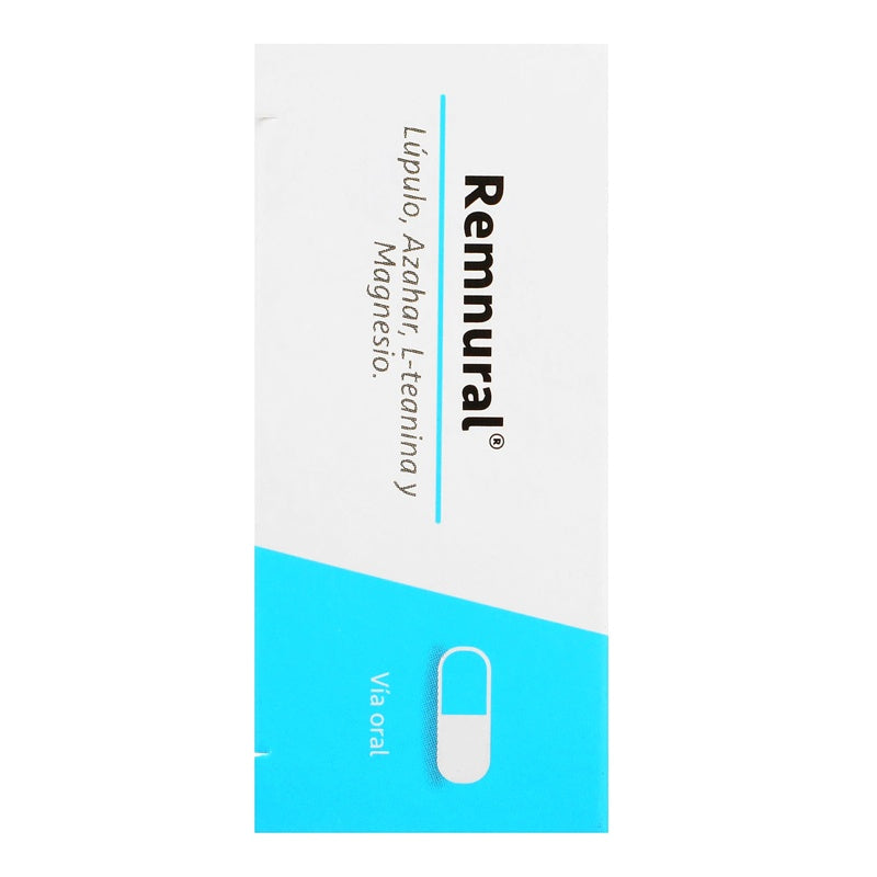 Remnural 0.495 Gr 30 Capsulas Suplemento Alimenticio