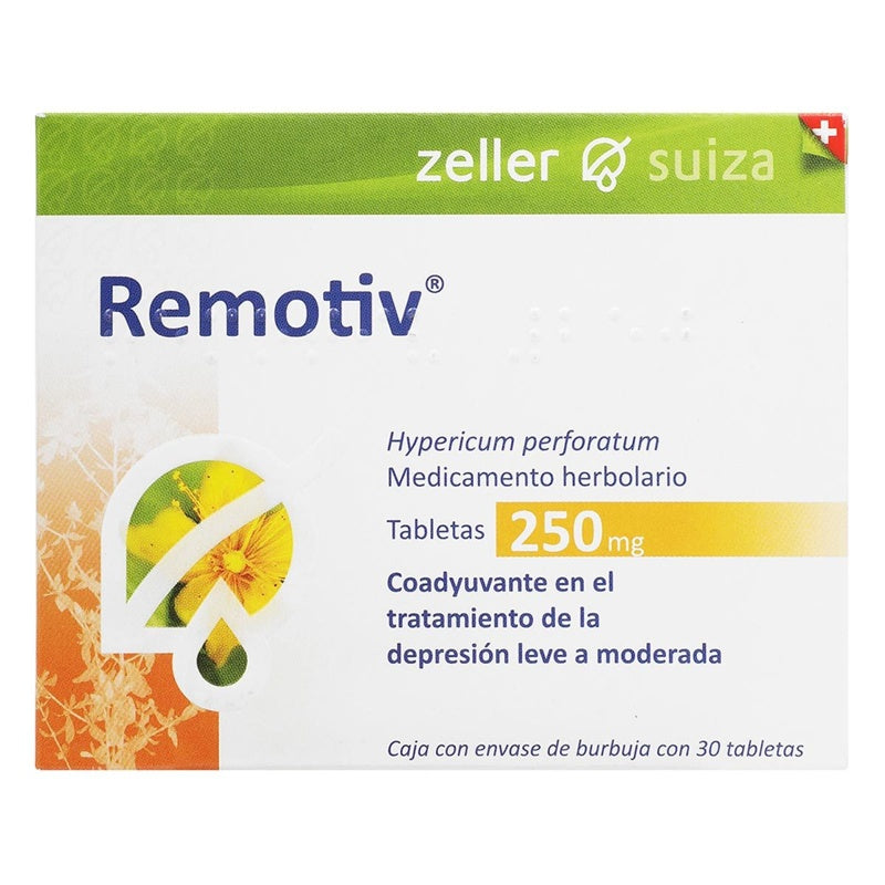 Remotiv 250 Mg Con 30 Tabletas