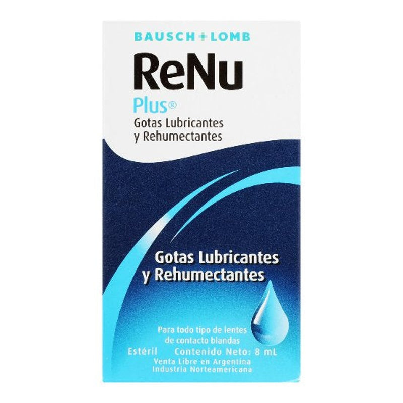 Renu Plus Lubricante Hum 8 Ml Solución