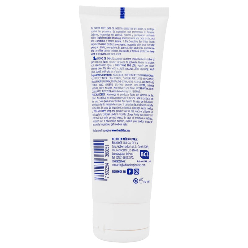Repelente Bye Bites 75 Ml Crema Lgen