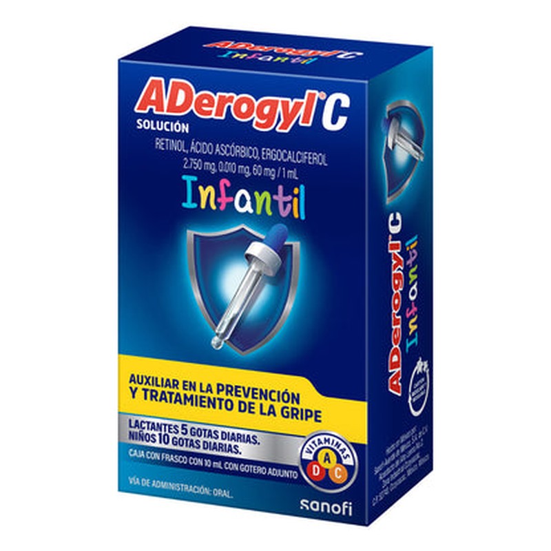 Retinol  Ergocalciferol  Acido Ascorbico Gotas 20 Ml Alfadec 7502001164246 6