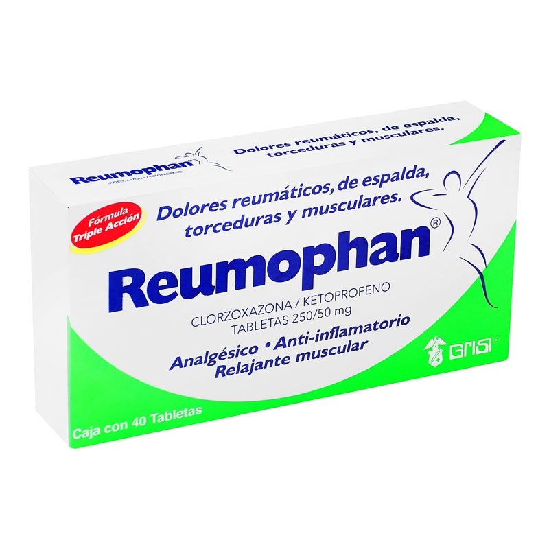 Reumophan 50 / 250 Mg Con 40 Tabletas