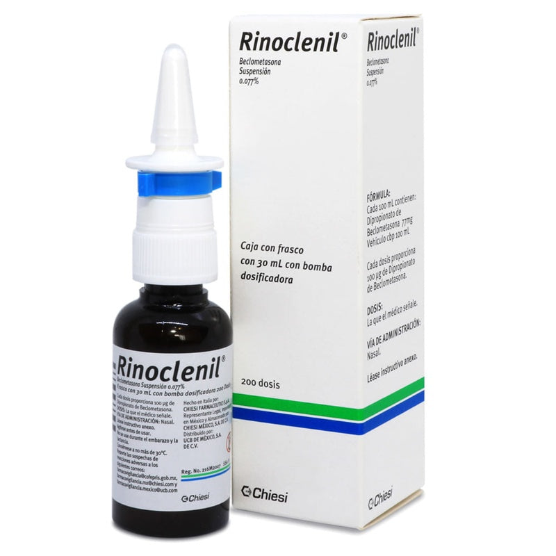 Rinoclenil 100Mcg / Dosis 30 Ml 200Dosis Frasco Solución Nas