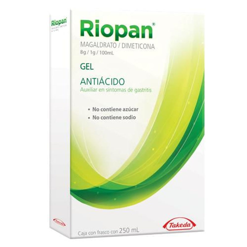 Riopan 8 / 1 Gr / 100 Ml 250 Ml Suspensión