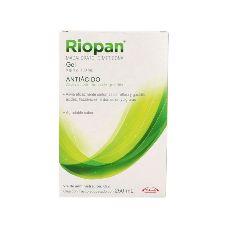 Riopan 8 / 1 Gr / 100 Ml 250 Ml Suspensión