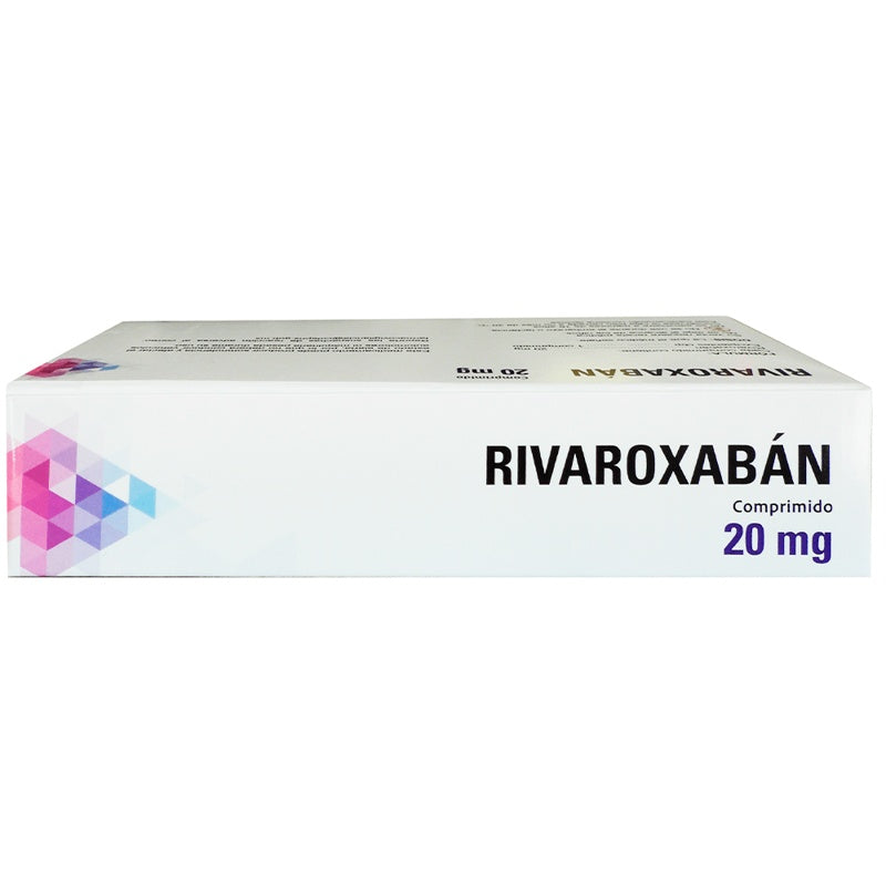 Rivaroxabán 20 Mg Con 28 Comprimidos Maver perfil 2