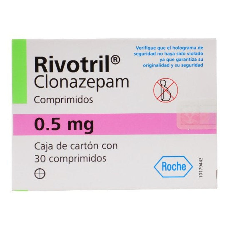 Rivotril 0.50 Mg 30Comprimidos