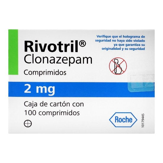 Rivotril 2 Mg 100Comprimidos 7501009007081