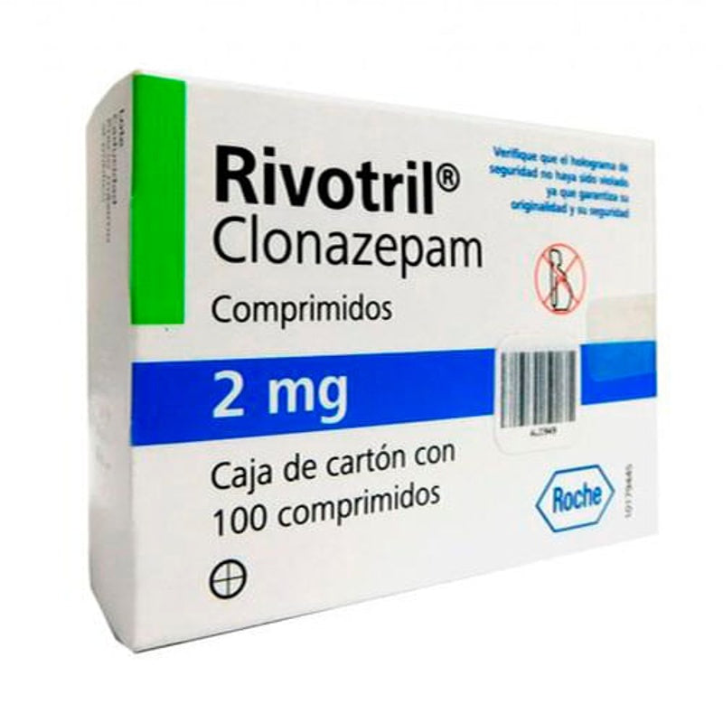 Rivotril 2 Mg 100Comprimidos