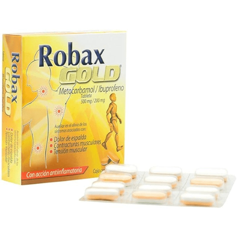 Robax Gold 500 / 200 Mg Con 24 Tabletas 2529