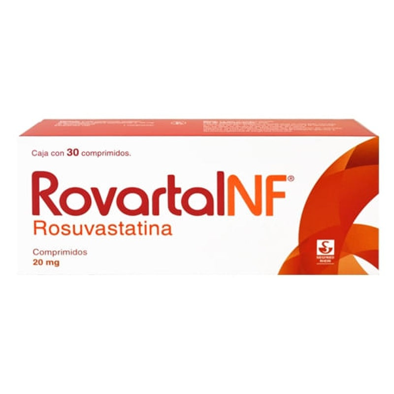 Rovartal Nf 20 Mg Con 30 Tabletas