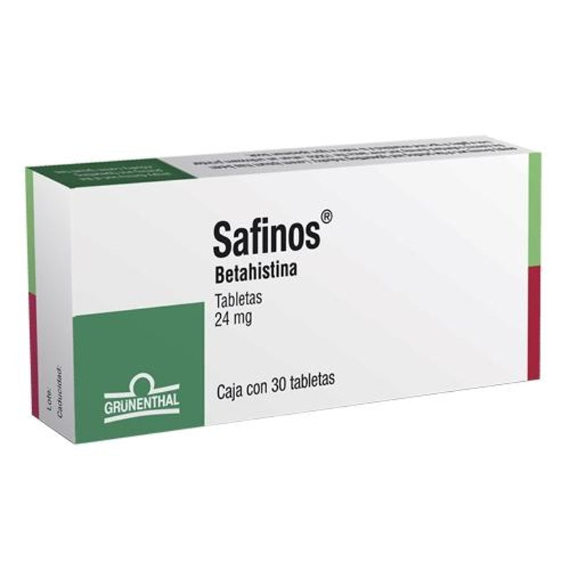 Safinos 24 Mg Con 30 Tabletas