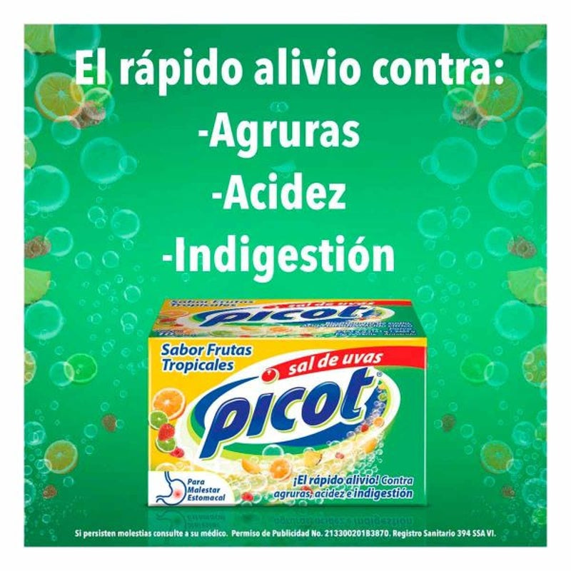 Sal De Uvas Picot Frutas 10 Sobres