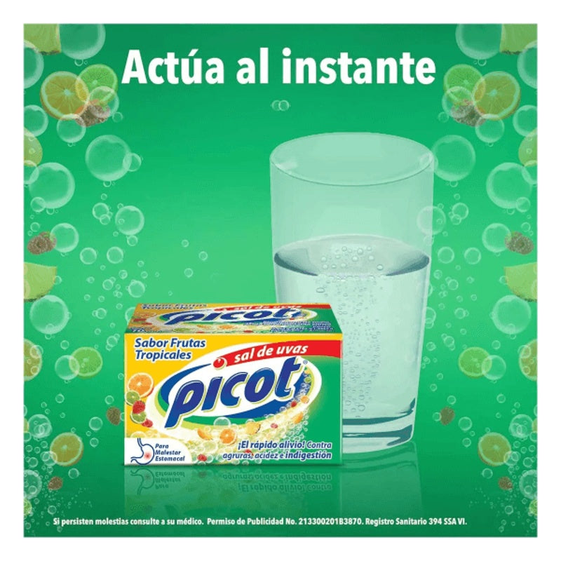 Sal De Uvas Picot Frutas 10 Sobres