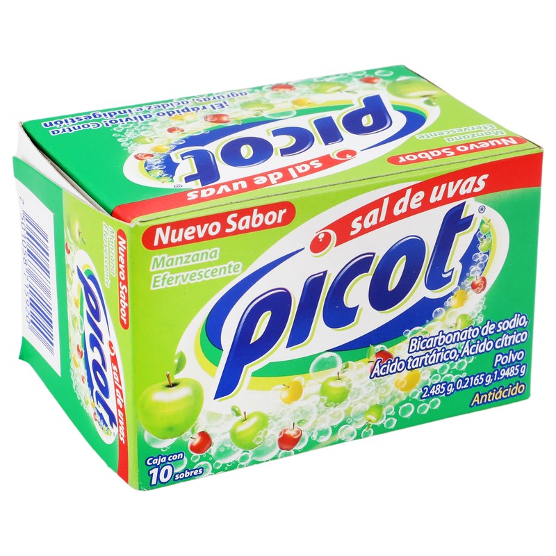 Sal De Uvas Picot Manzana 5 Gr 10 Sobres 7501058715920 2