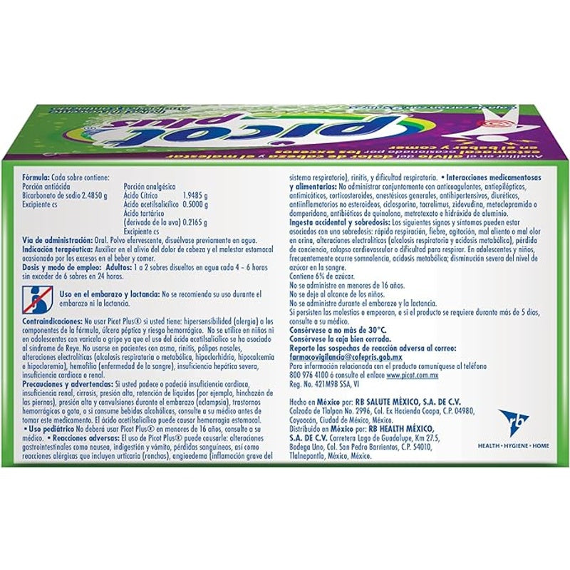 Sal De Uvas Picot Plus 9 Sobres