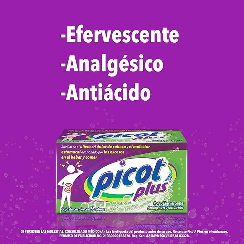 Sal De Uvas Picot Plus 9 Sobres