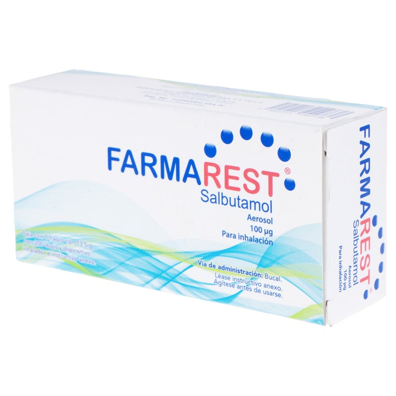 Salbutamol 100Mcg 13.5 Gr 200Dosis Inh Aer Farmarest