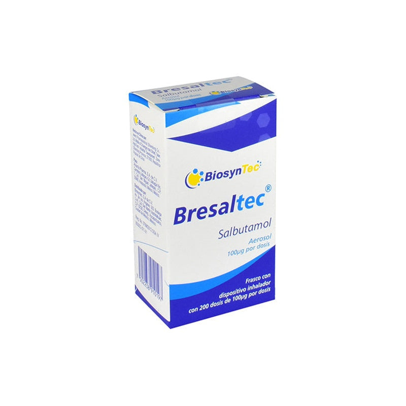Salbutamol 100Mcg / Dosis 200 Dosis Ar Buc Bresaltec