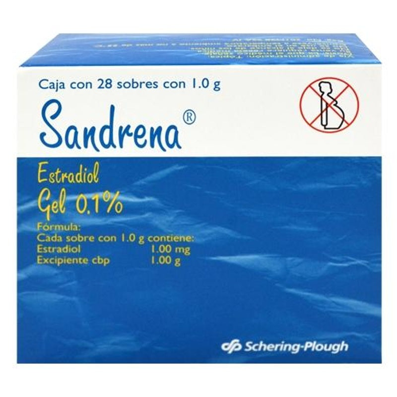Sandrena 1 Gr / 1 Gr 1 Gr 28 Sobres Gel Tópica