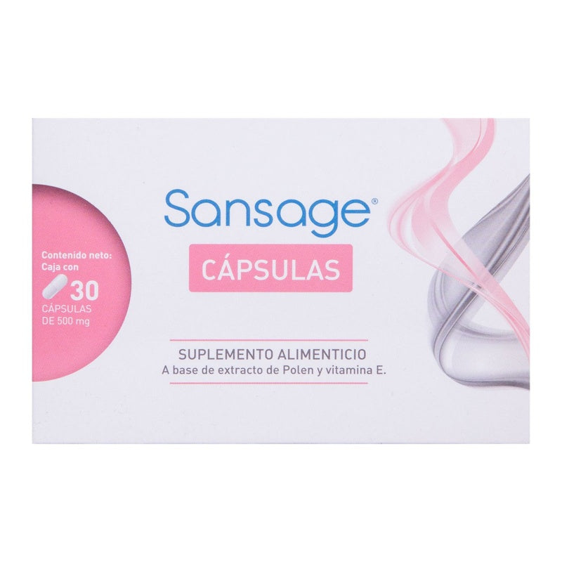 Sansage 500 Mg Con 30 Capsulas Suplemento Alimenticio