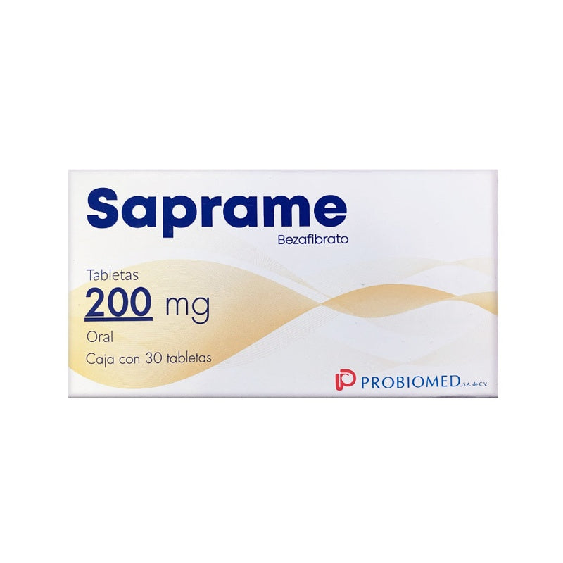 Saprame 200 Mg Con 30 Capsulas