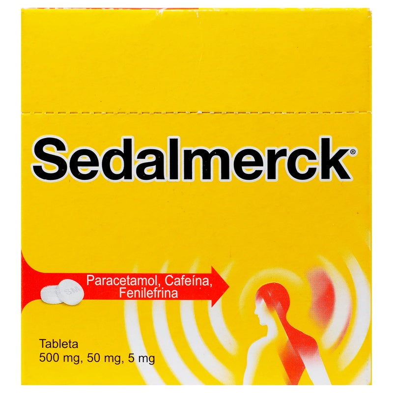 Sedalmerck 500 / 50 / 5 Mg Con 40 Tabletas