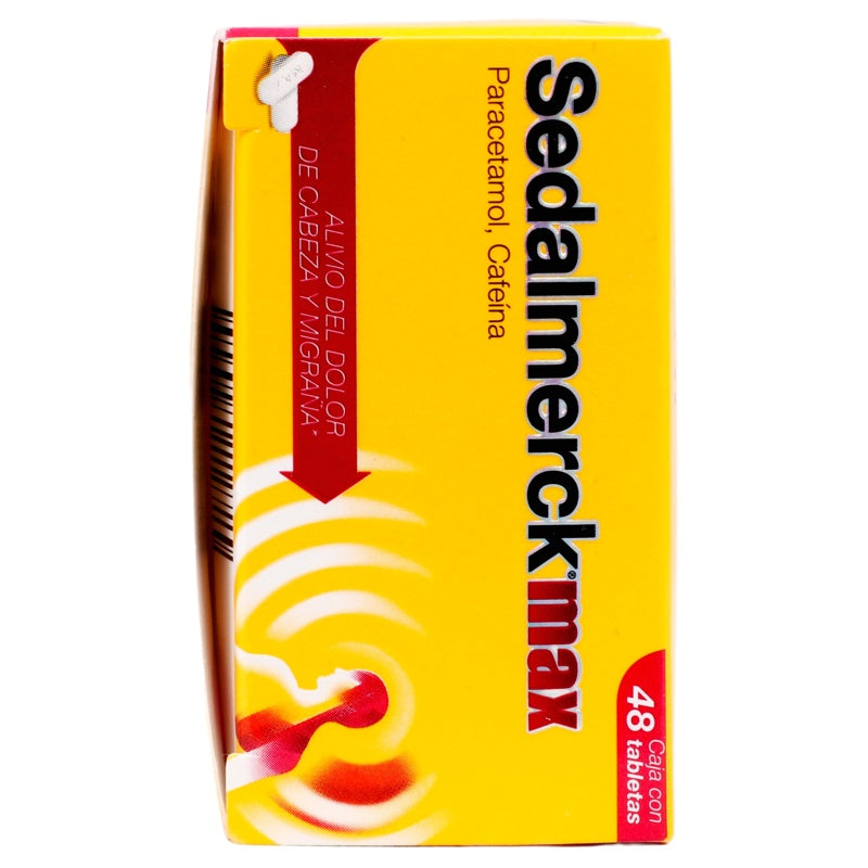 Sedalmerck Max 650 / 65 Mg Con 48 Tabletas