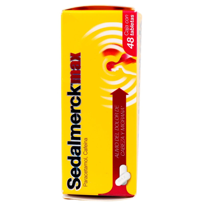 Sedalmerck Max 650 / 65 Mg Con 48 Tabletas