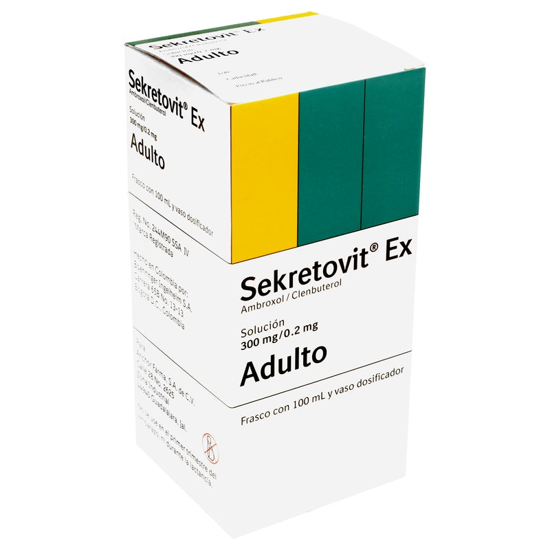 Sekretovit Ex Adulto 100 Ml Solución 7501037980127 perfil 4