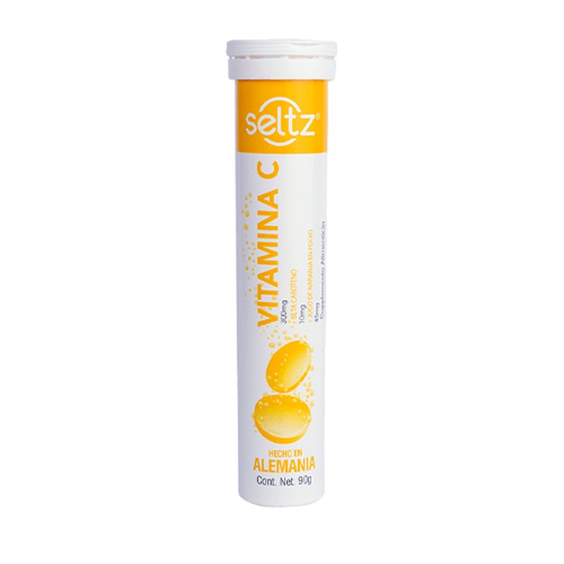 Seltz Vitamina C Naranja 20 Tabletas Efervecente 4022679137708