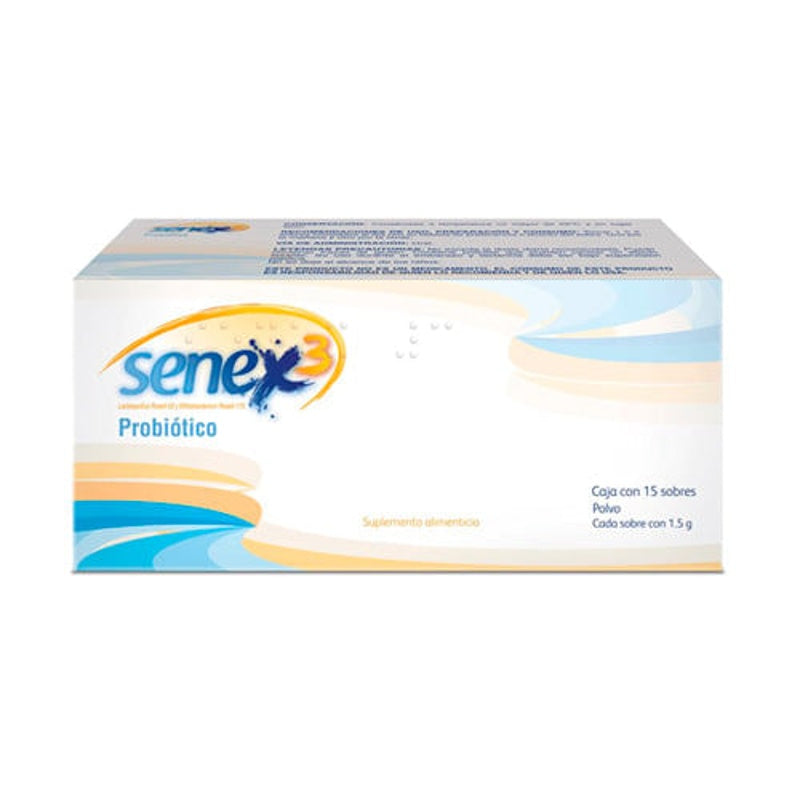 Senex 3 1.5 Gr 15 Sobres Suplemento Alimenticio