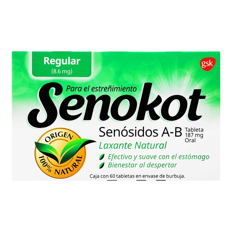 Senokot 187 Mg Con 60 Tabletas 7501124810900 perfil 2