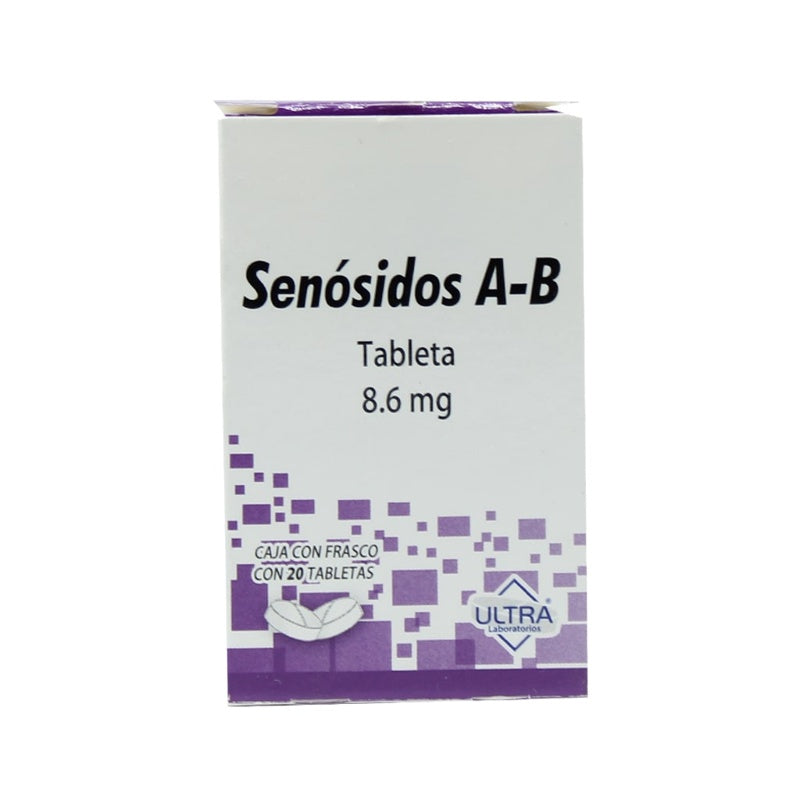 Senosidos A B 8.6 Mg Con 20 Tabletas Ultra