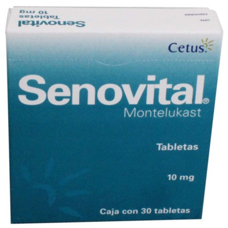 Senovital 10 Mg Con 30 Tabletas