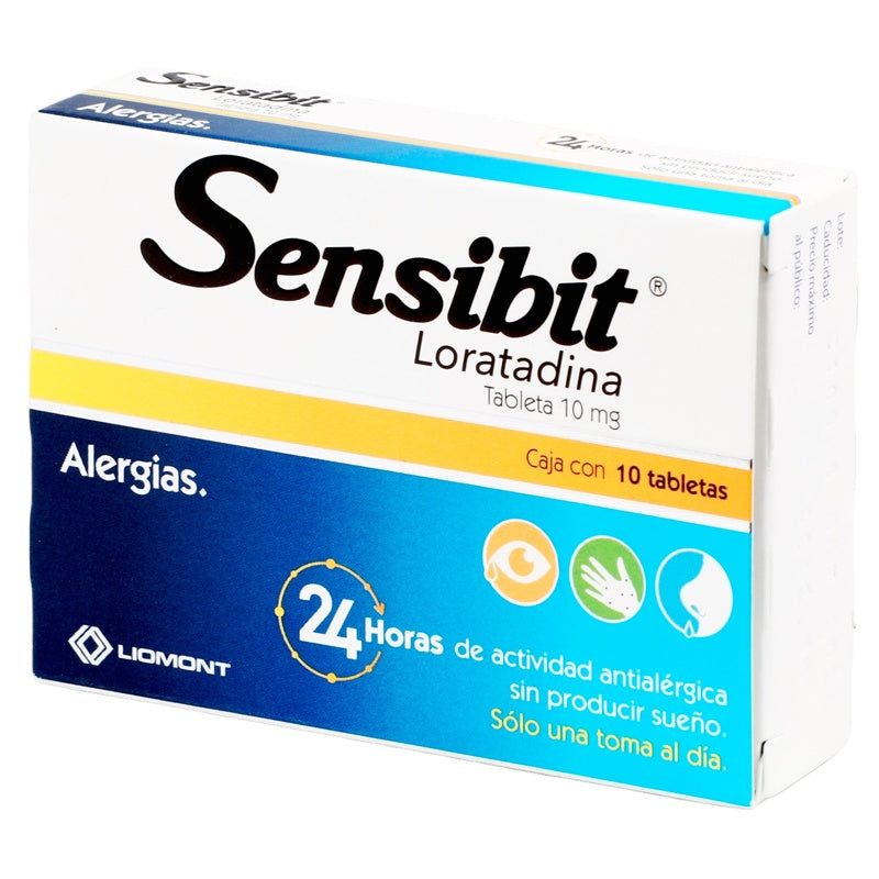 Sensibit 10 Mg Con 10 Tabletas