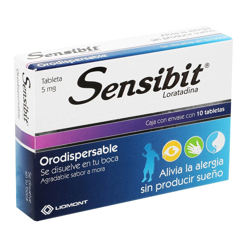 Sensibit 5 Mg Con 10 Tabletas Orodispersable 7501299307854 perfil 2