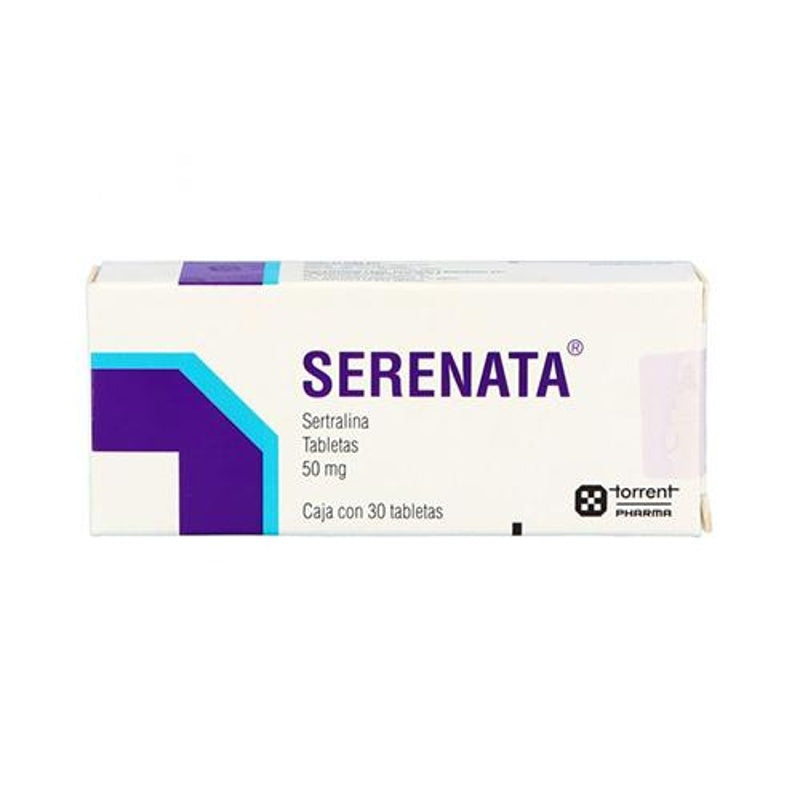 Serenata 50 Mg Con 30 Tabletas